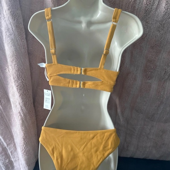 Cupshe Mustard Bikini Set - Picture 2 of 2